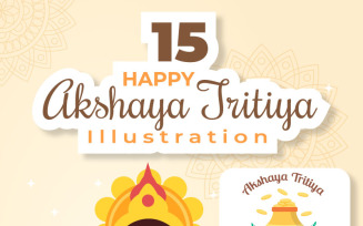 15 Akshaya Tritiya Festival Illustration