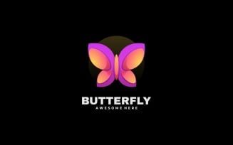 Butterfly Colorful Logo Styles