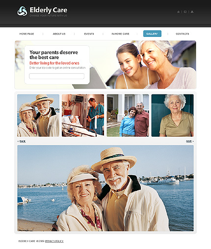 Elder Care Website