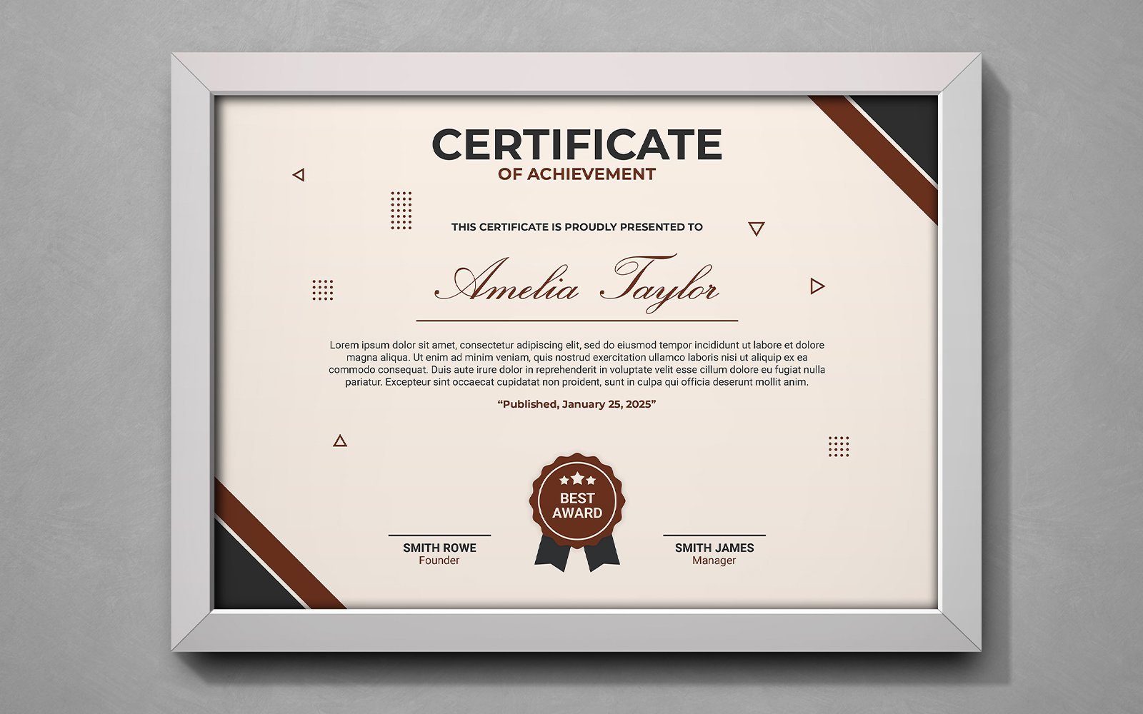 Kit Graphique #238059 Certificate Achievement Divers Modles Web - Logo template Preview