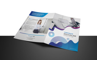 Corporate Bifold Brochure Corporate Identity Template