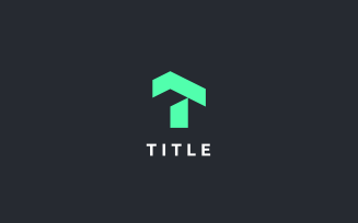 Spacious Geometrical T Tech Monogram Logo