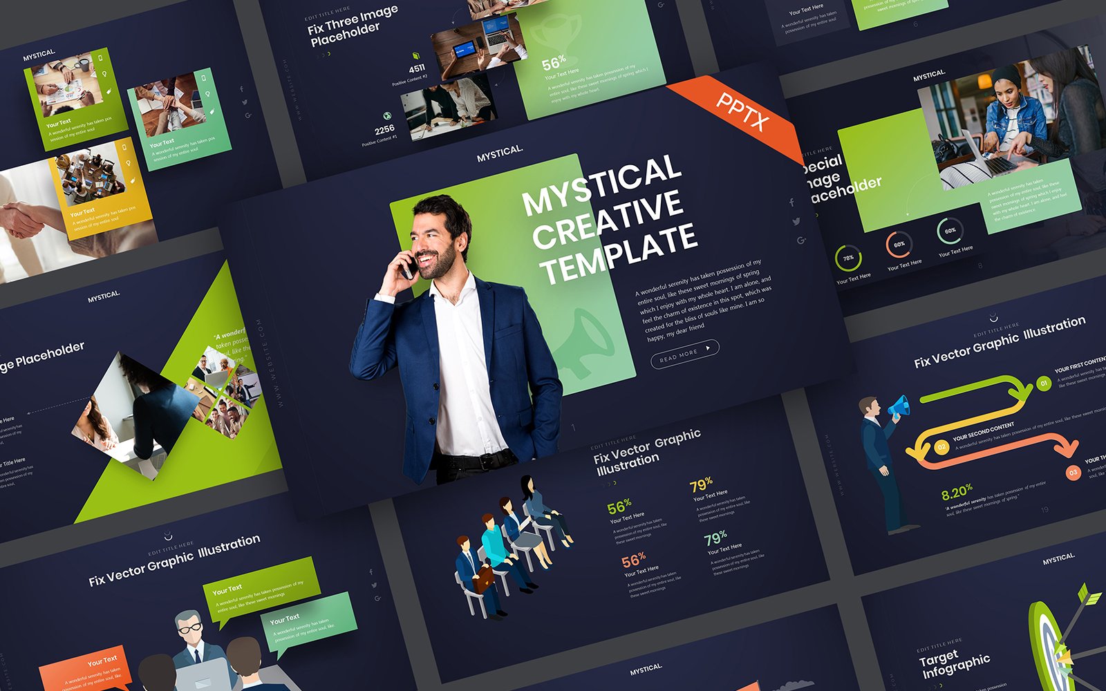 Template #238152 Creative Glass Webdesign Template - Logo template Preview