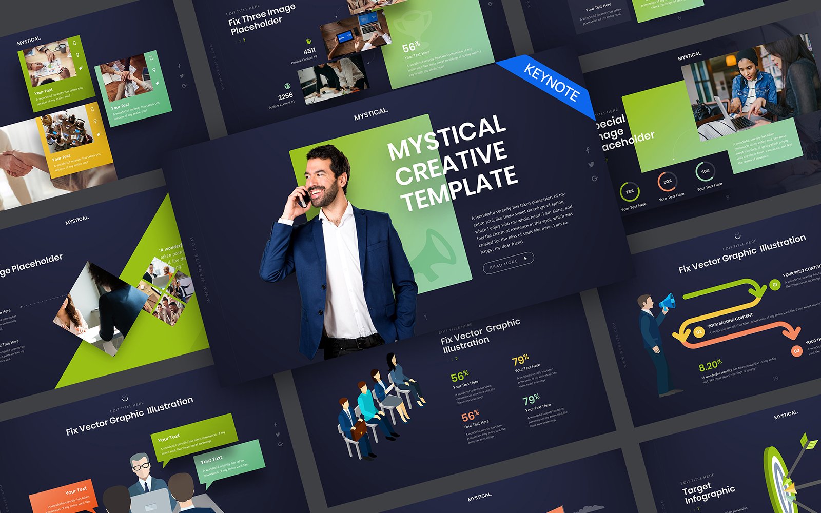 Template #238153 Creative Glass Webdesign Template - Logo template Preview