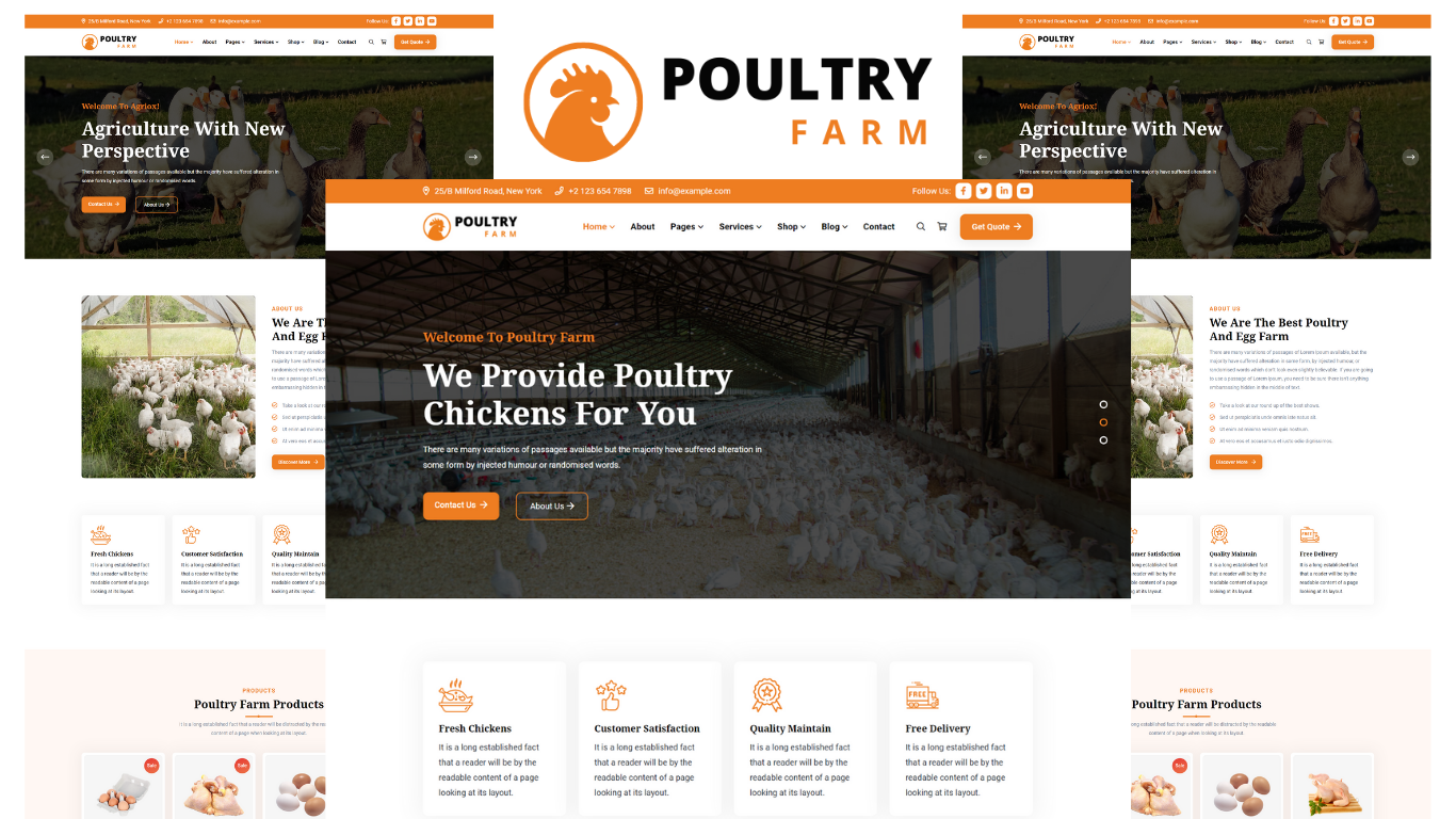 Poultryfarm - Poultry Farm HTML5 Template
