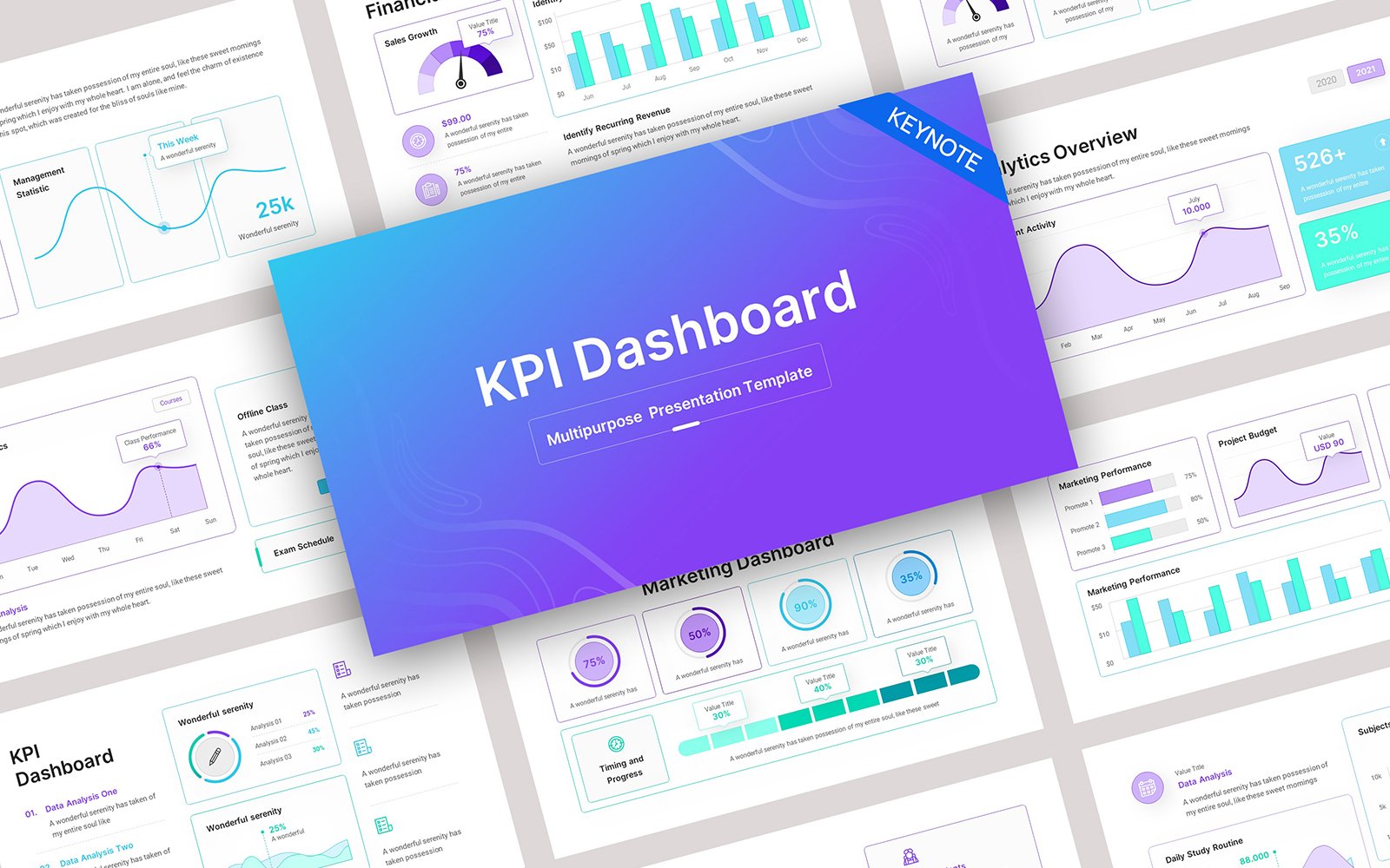 Template #238370 Charts Clean Webdesign Template - Logo template Preview