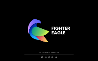 Eagle Colorful Logo Design