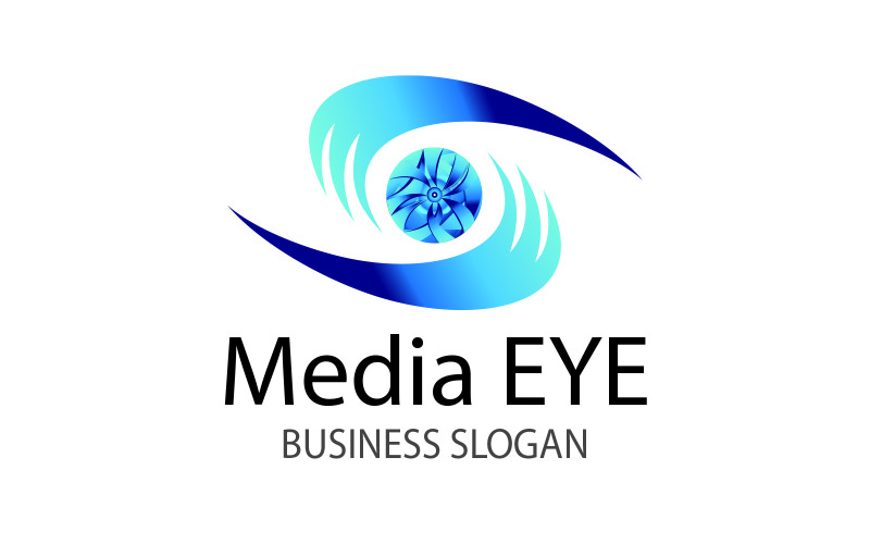 Media Eye Logo For All Media Business Logo Template