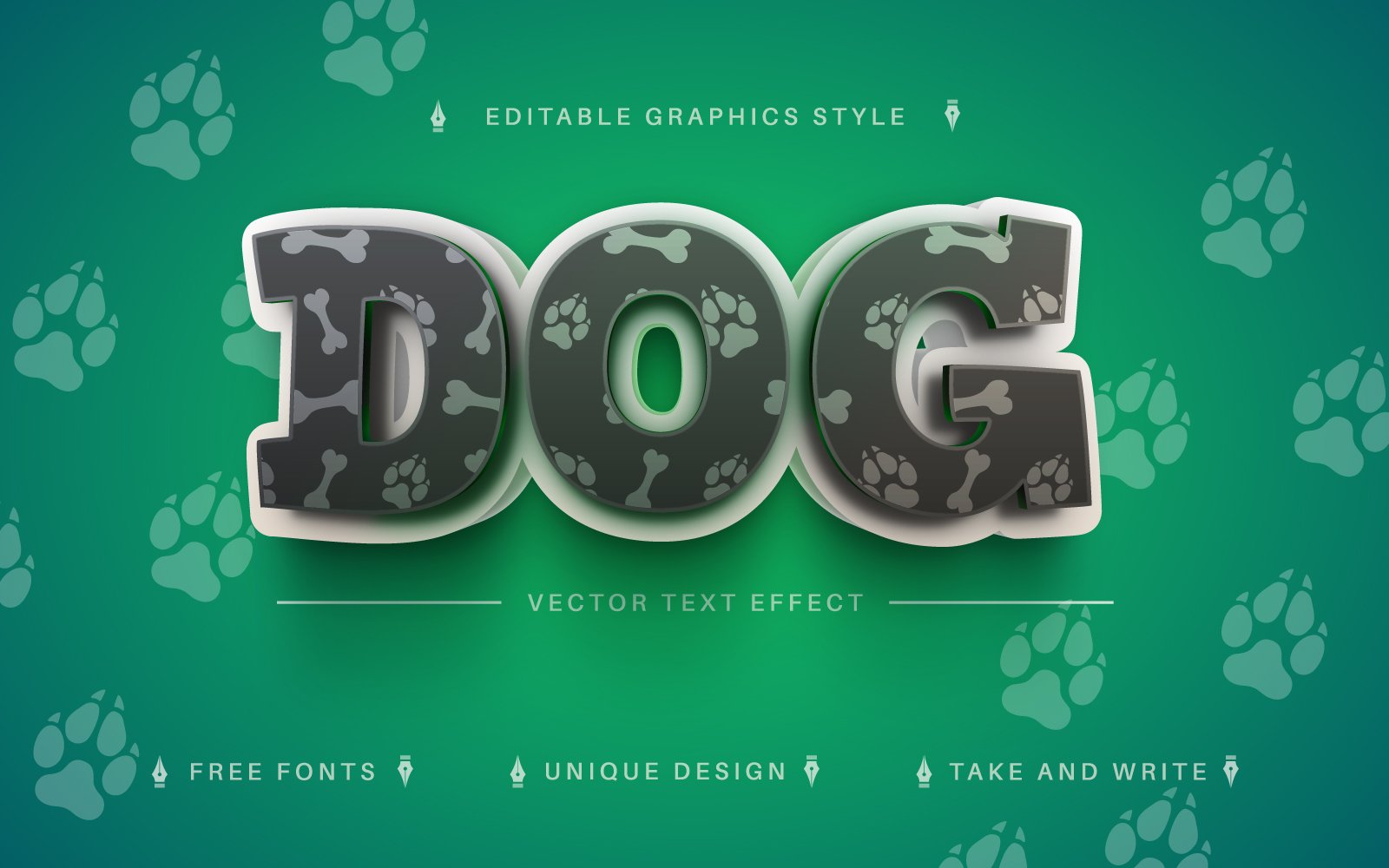 Template #238563 Effectfont Styleeditable Webdesign Template - Logo template Preview