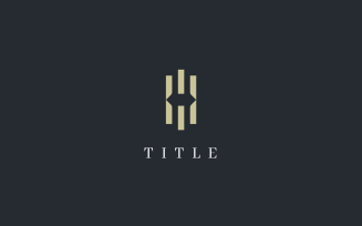 Luxury Elite MW Golden Monogram Logo