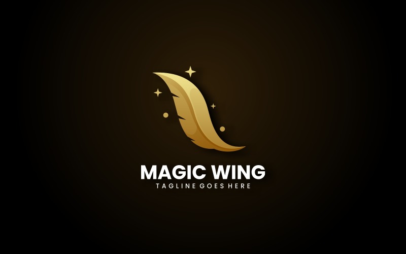 Magic Wing Luxury Logo Style Logo Template