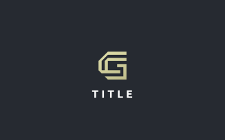 Luxury Elite G Golden Monogram Logo