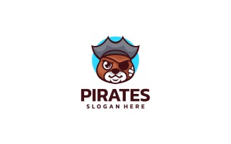 Pirates Mascot Cartoon Logo