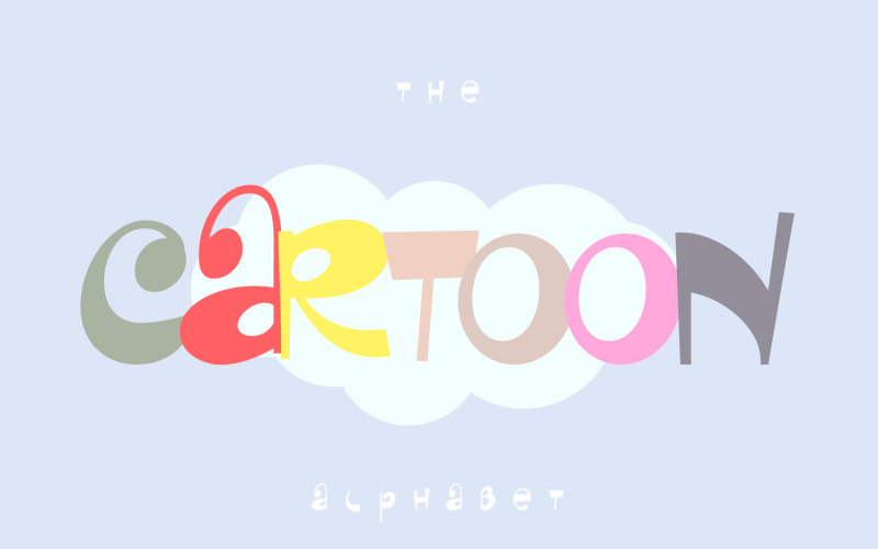 Cartoon Fun Cheeky teenage Font