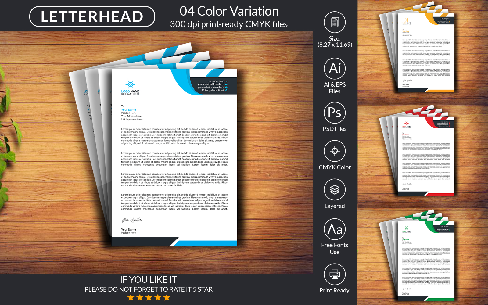 Creative Letterhead Template