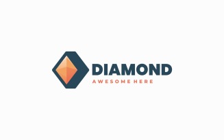 Diamond Simple Logo Style