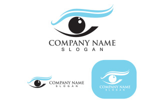 Eye Care Vector Logo Design V10