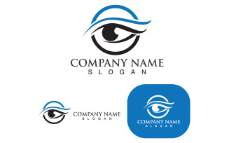 Eye Care Vector Logo Design V11