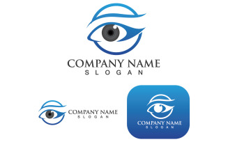 Eye Care Vector Logo Design V12