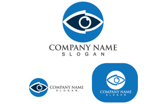 Eye Care Vector Logo Design V18