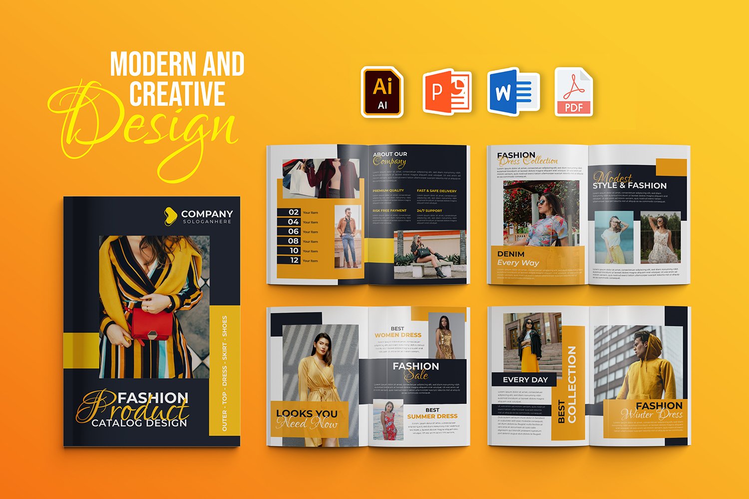 Template #239399 Modern Brochure Webdesign Template - Logo template Preview