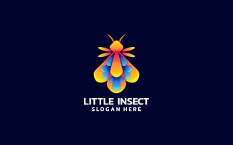 Little Insect Gradient Colorful Logo