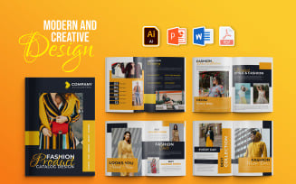 Modern and Creative Fashion Product Catalog Template