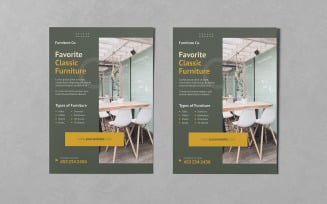 Classic Furniture Flyer Templates