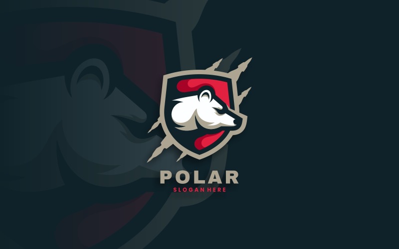 Polar Sport and E-Sports Logo Logo Template
