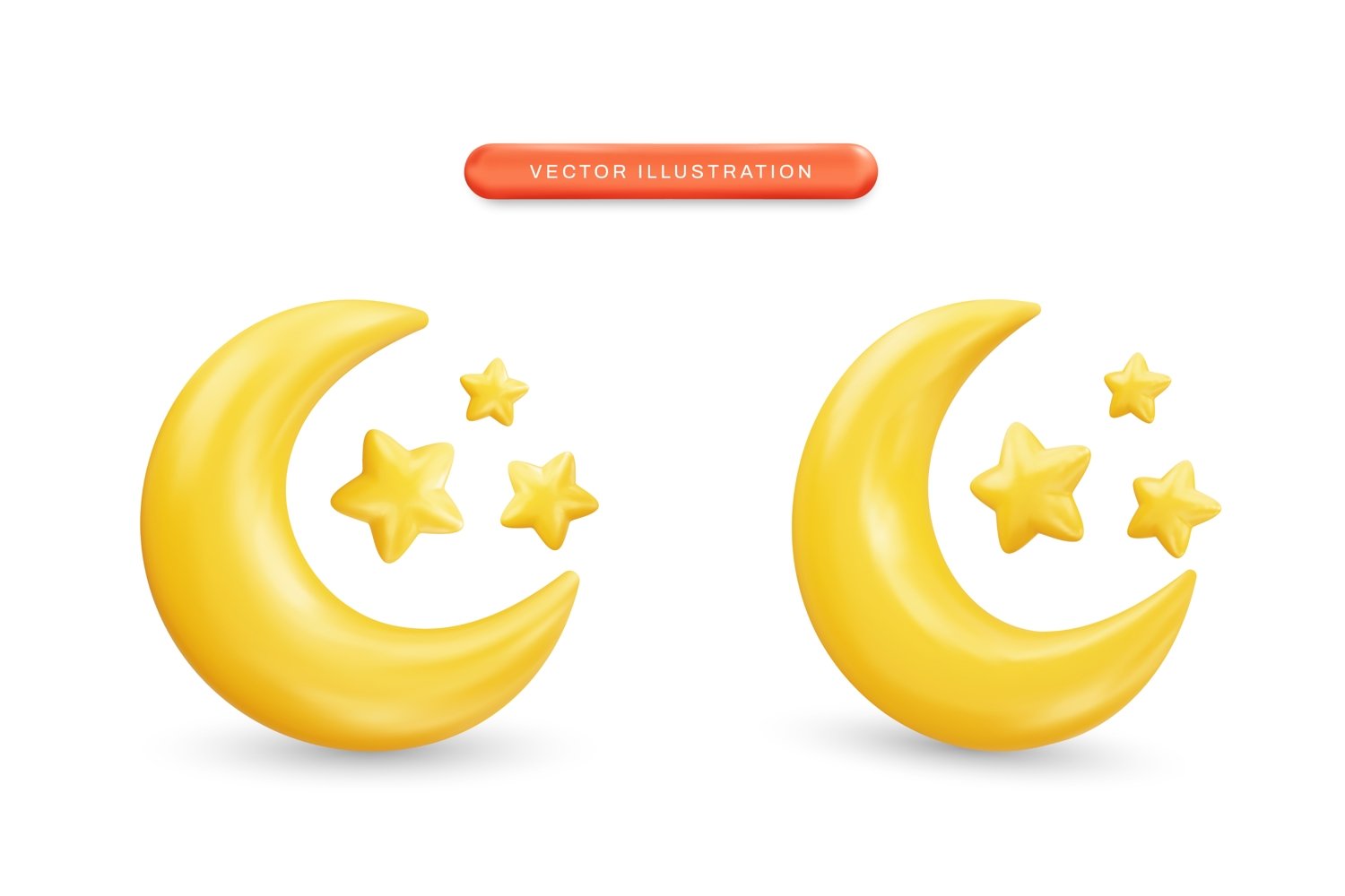 Template #239662 Moonvectoriconsymboldecorationcrescent Moon Webdesign Template - Logo template Preview