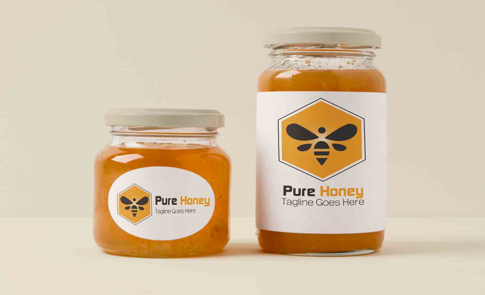 Kit Graphique #239679 Honey Logo Divers Modles Web - Logo template Preview