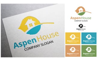 Aspen Home - Real Estate Logo Template