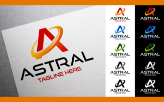 Astral - Letter A Logo Template