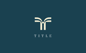 Luxury Lite T TT Golden Monogram Logo