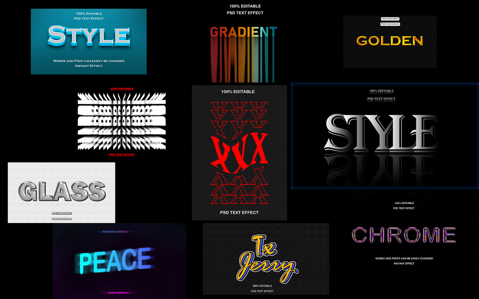 Kit Graphique #239752 Texte Effets Web Design - Logo template Preview