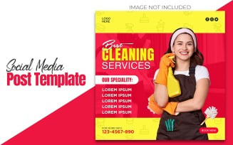 Best Cleaning Services Promotional Social Media Post
