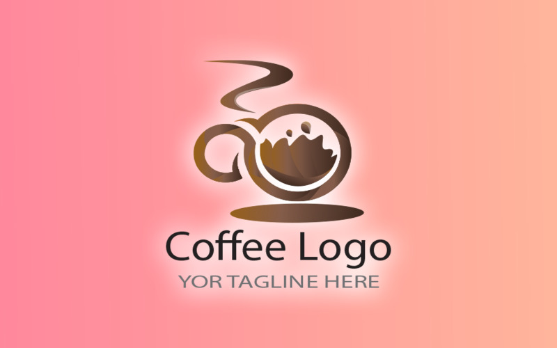 Infinity Coffee Logo Take The Infinity Shape Logo Template
