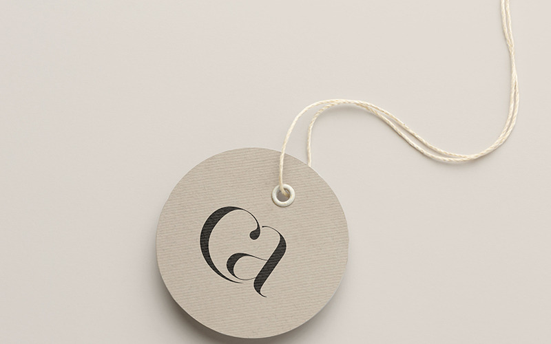 Initial CA Creative Elegant Logo Design Concept Logo Template
