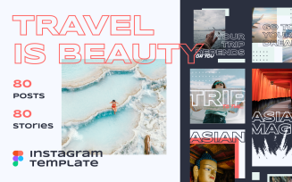 Social Media Instagram Template Traveling