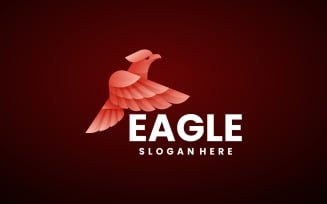 Eagle Gradient Color Logo Style