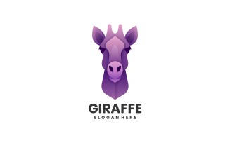 Giraffe Gradient Logo Design