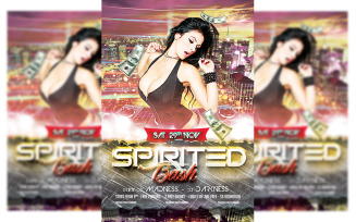 Spirited Party Flyer Template