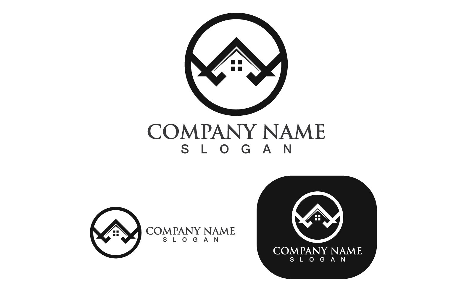 Kit Graphique #240034 Logo Maison Divers Modles Web - Logo template Preview