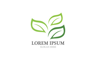 Ecology Leaf Green Logo Symbol Ver.1