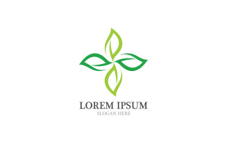 Ecology Leaf Green Logo Symbol Ver.6