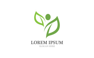 Ecology Leaf Green Logo Symbol Ver.10