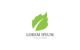 Ecology Leaf Green Logo Symbol Ver.21