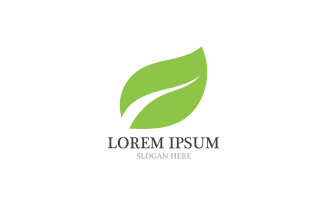 Ecology Leaf Green Logo Symbol Ver.23
