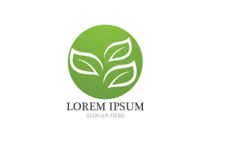 Ecology Leaf Green Logo Symbol Ver.29