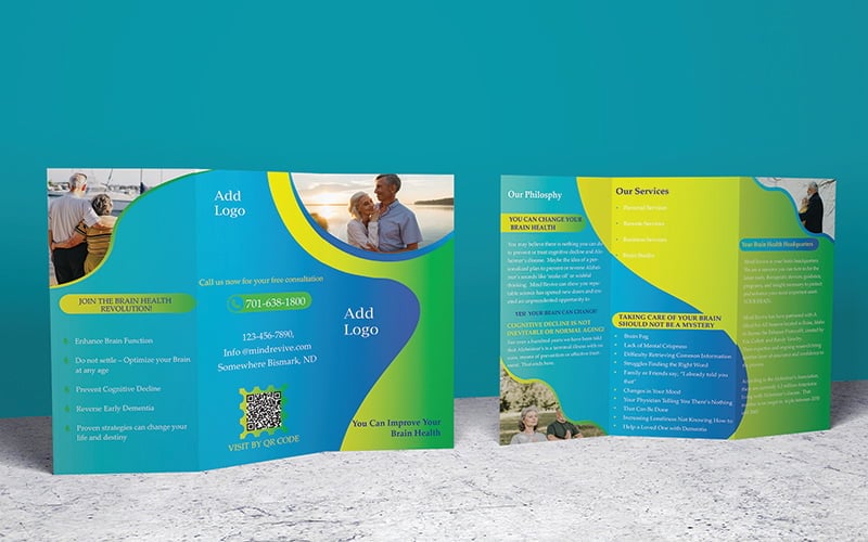 Template #240231 Brochure Trifold Webdesign Template - Logo template Preview